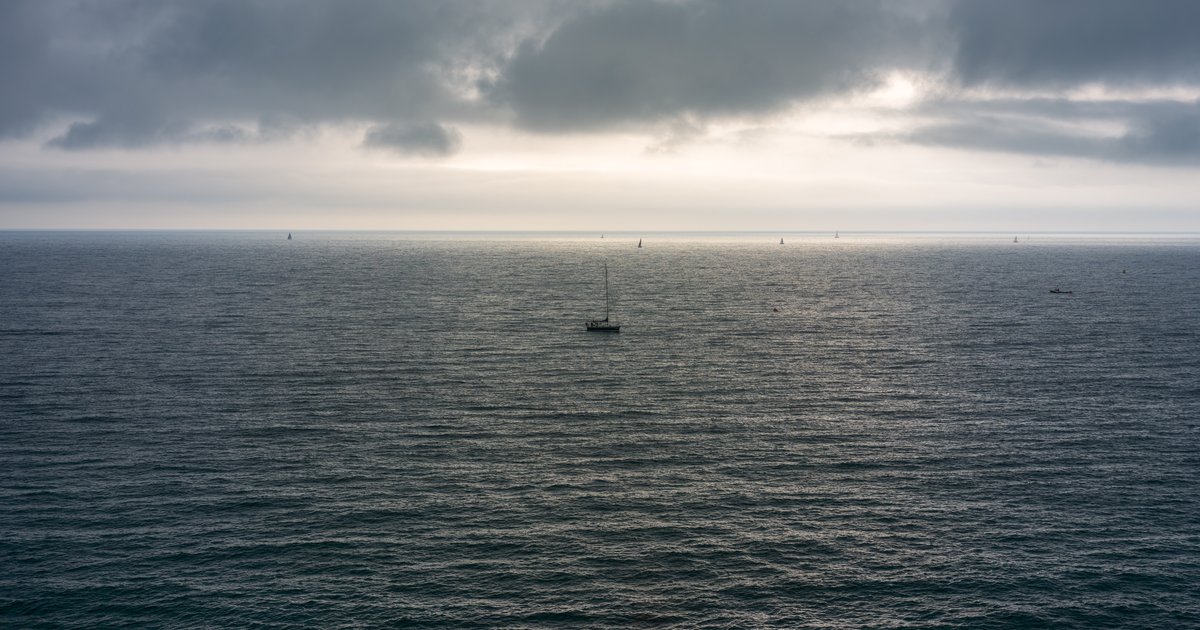 Côte Vermeille, grey morning