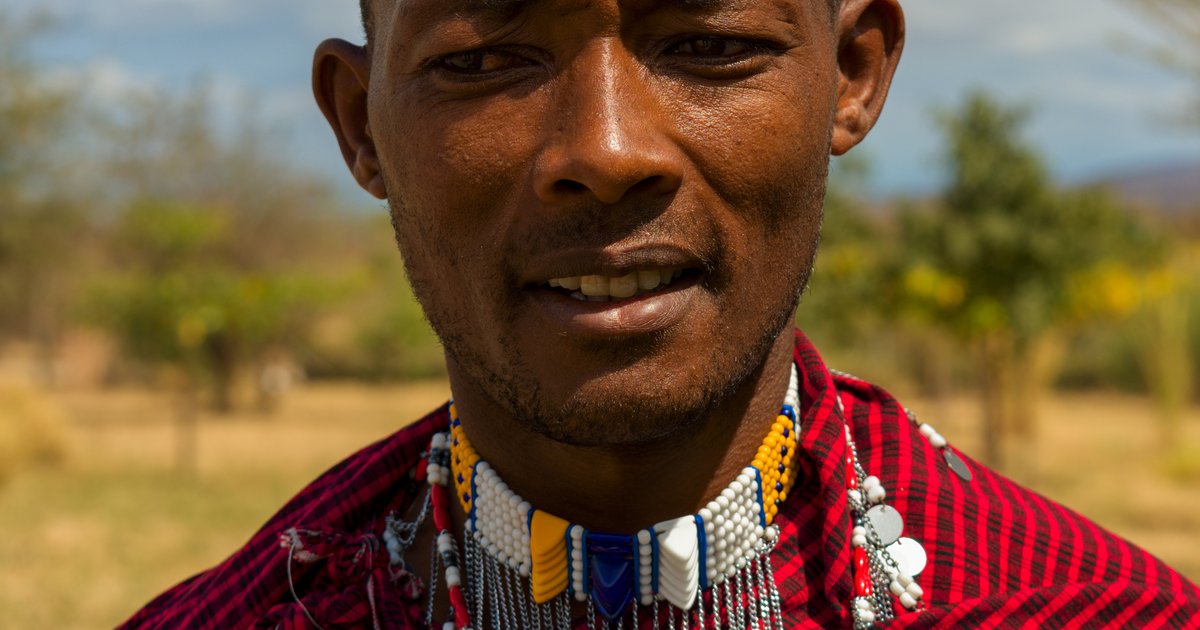 Maasai portrait, near Lake Natron