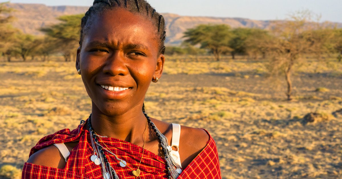Maasai, morning light