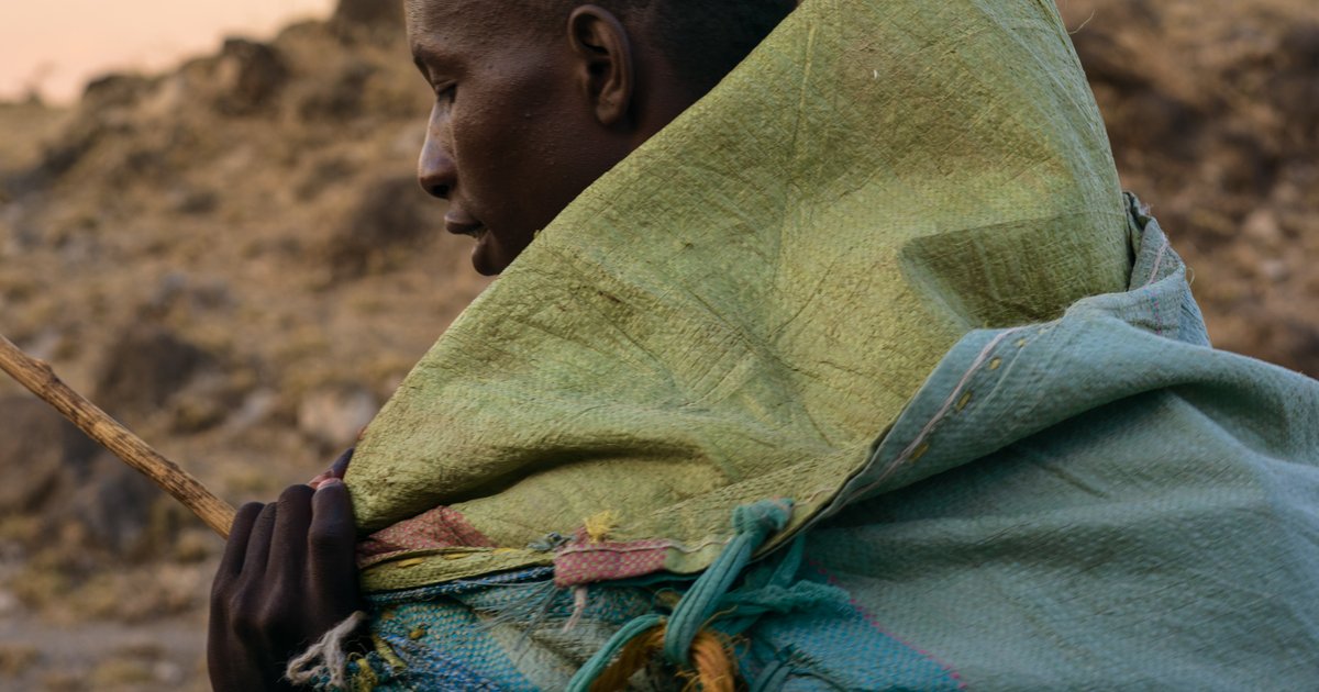 Shuka at dusk, Lake Natron