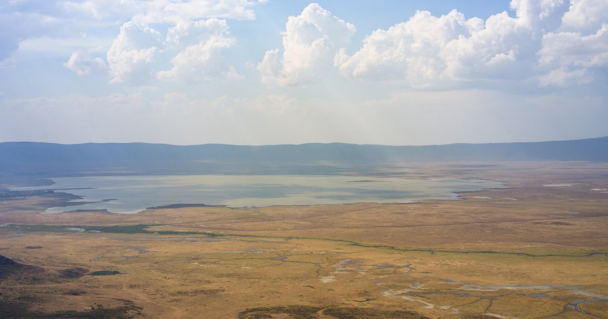 The crater wall