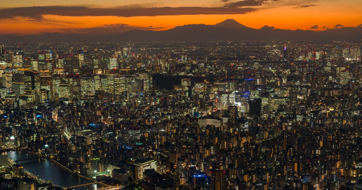 Tokyo from the top