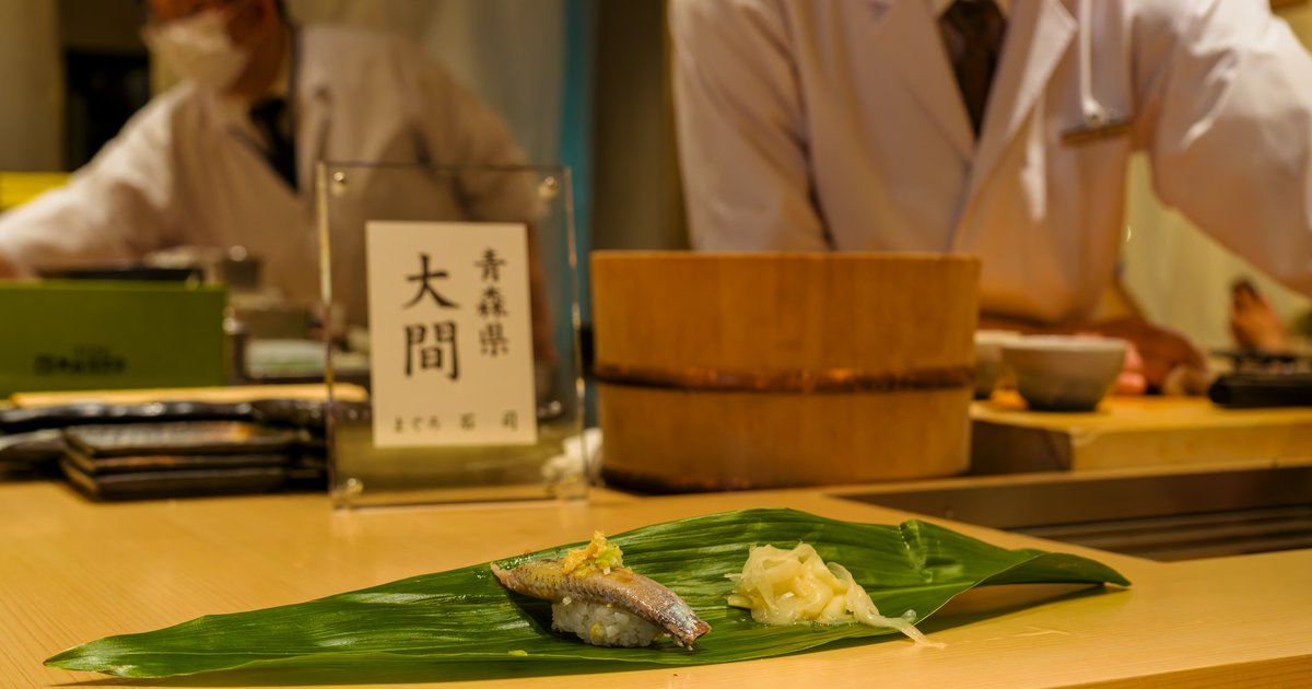 At the counter